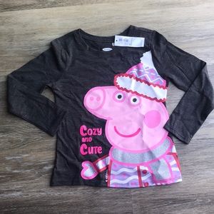 NWT Peppa Pig Long Sleeve Tee